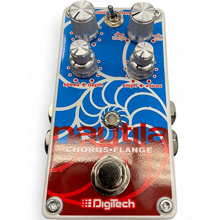 Used DigiTech Nautila Chorus Flange Effect Pedal | Guitar Center