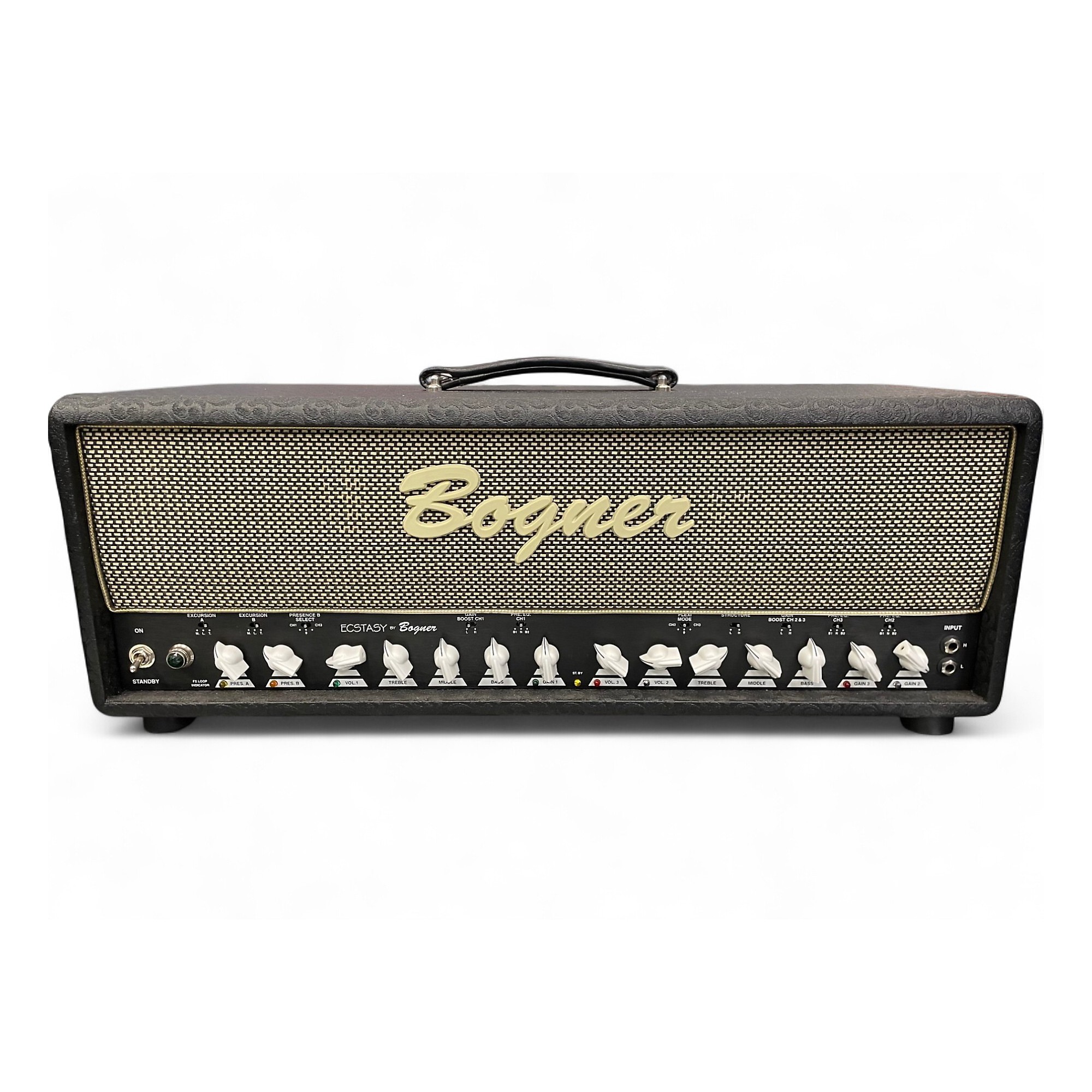 Used Bogner Ecstasy 100W Custom Shop Tube Guitar Amp Head | Guitar Used Bogner Ecstasy 100W Custom Shop Tube Guitar Amp Head | Guitar
