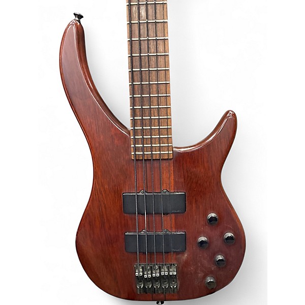 Used Peavey Cirrus BXP5 Walnut Electric Bass Guitar
