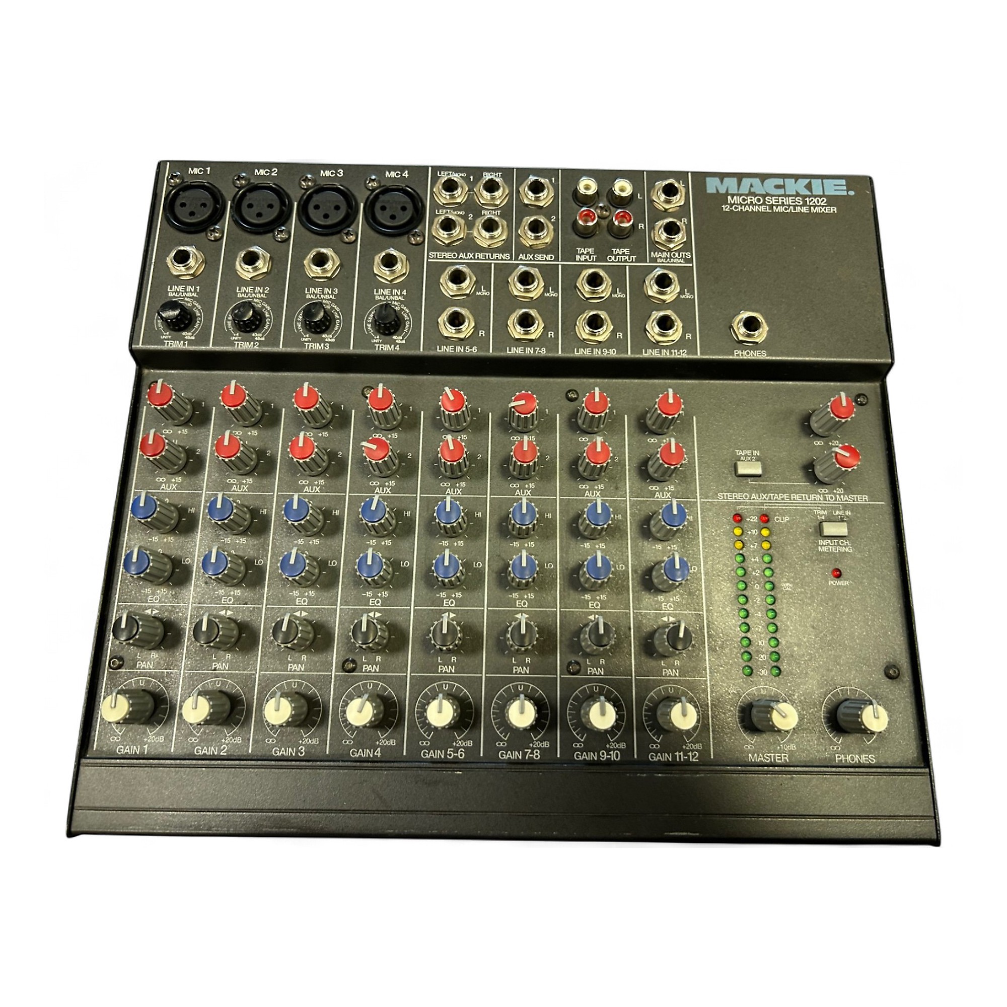 【美品】MACKIEマッキー ミキサーMICRO SERIES 1202 　K Used Mackie micro series 1202 Powered Mixer | Guitar Center