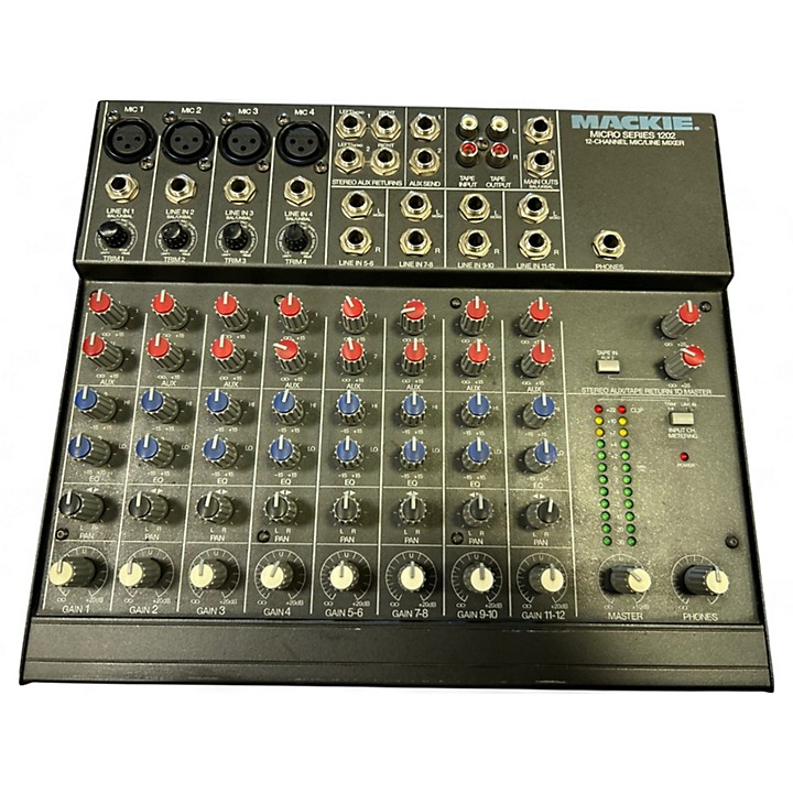 配信機器・PA機器・レコーディング機器 MACKIE MICRO SERIES 1202 Used Mackie micro series 1202 Powered Mixer | Guitar Center