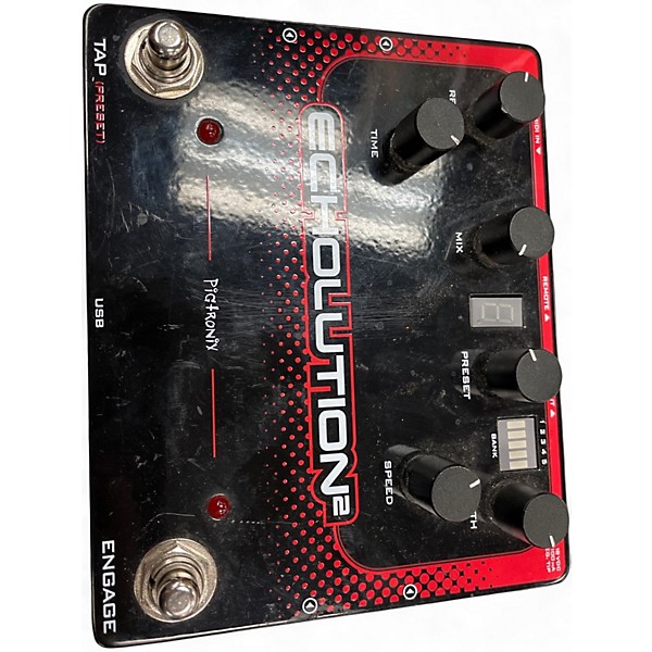 Used Pigtronix Echolution Analog Delay Effect Pedal