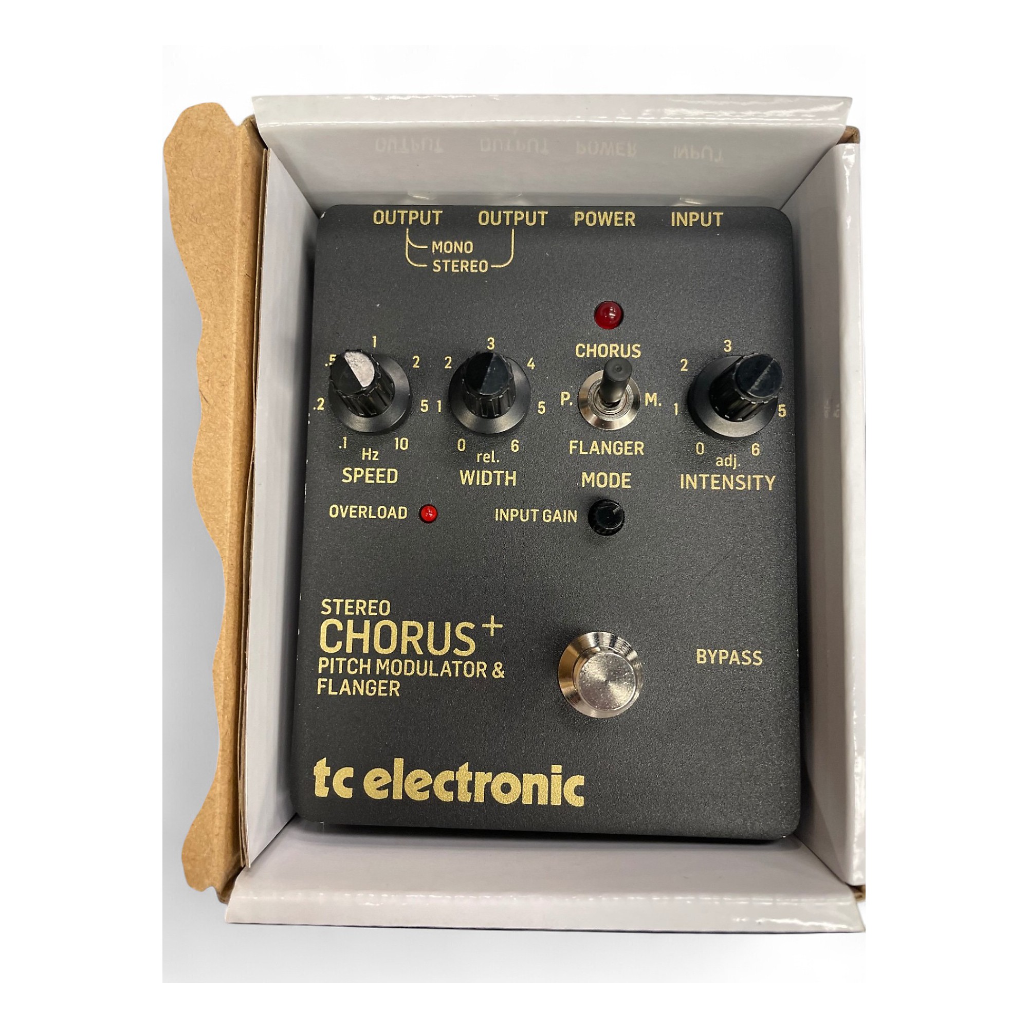Used TC Electronic SCF Chorus Flanger Effect Pedal | Guitar