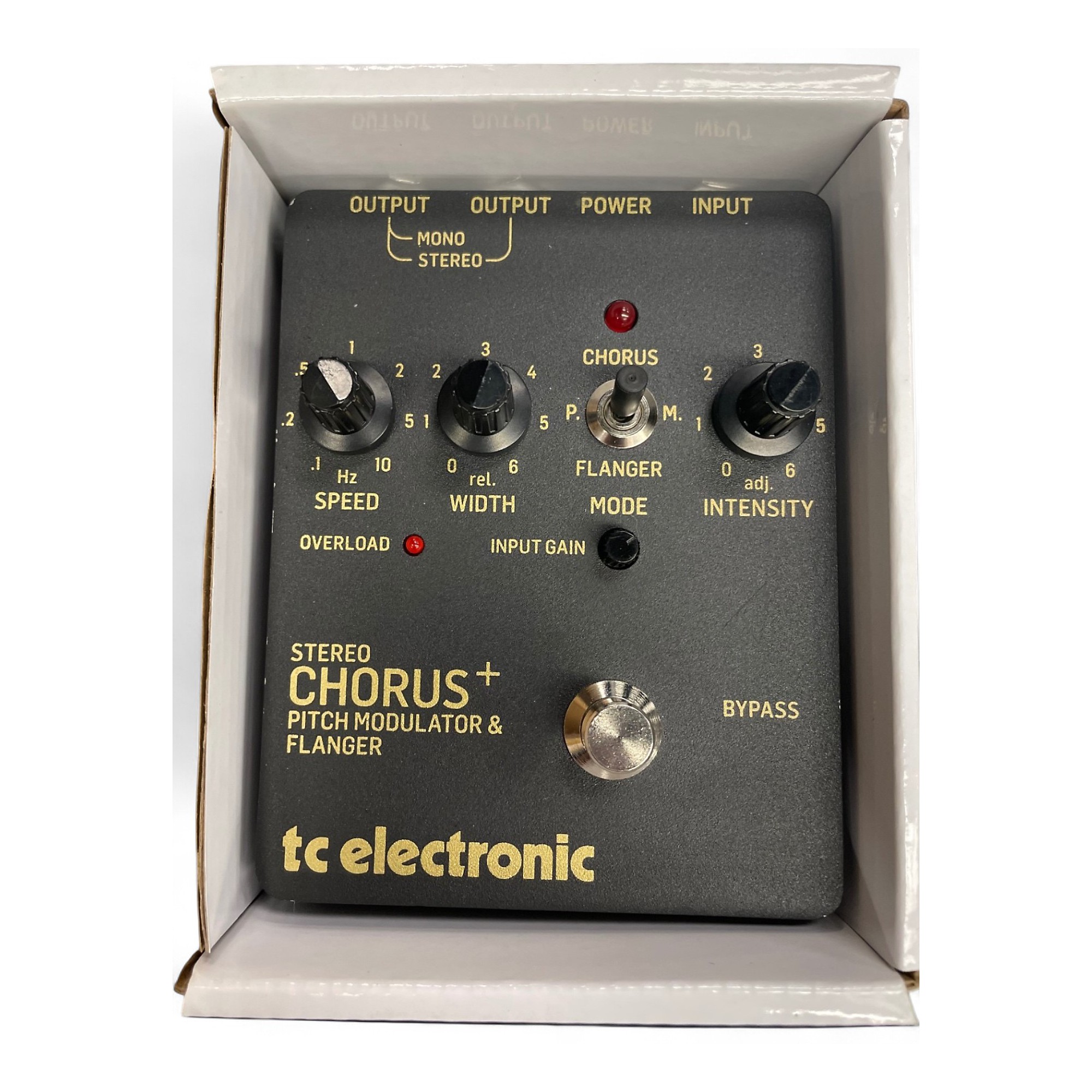 Used TC Electronic SCF Chorus Flanger Effect Pedal | Guitar