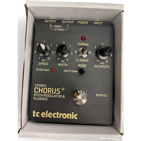 Used TC Electronic SCF Chorus Flanger Effect Pedal