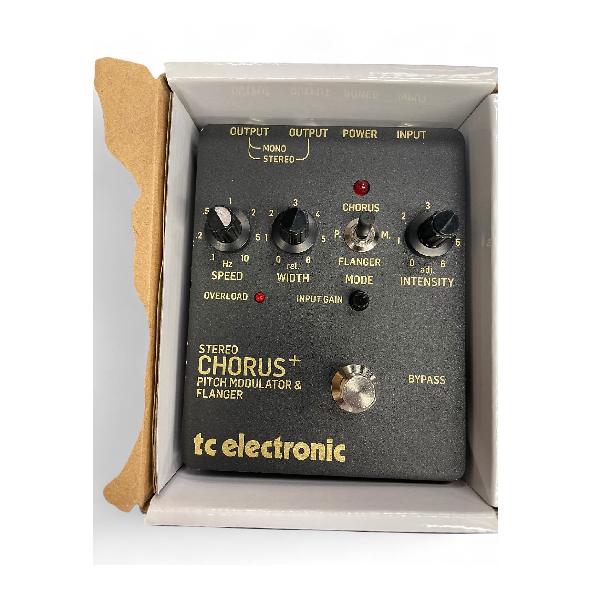 Used TC Electronic SCF Chorus Flanger Effect Pedal | Guitar