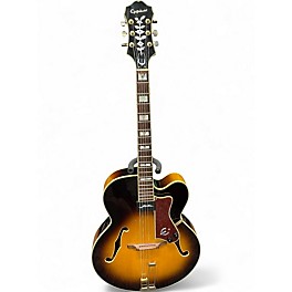Used Epiphone EMPEROR AS SUNBURST Hollow Body Electric Guitar