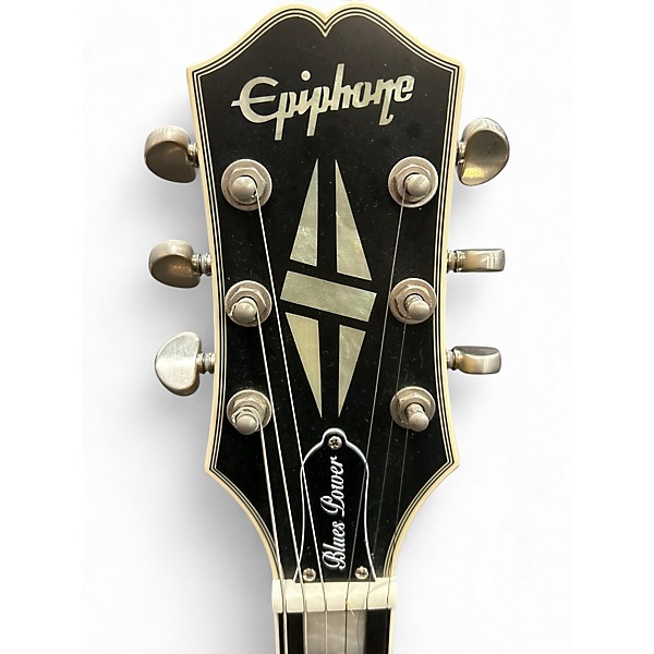 Used Epiphone Jared James Blues Power Les Paul Gold Top Solid Body Electric Guitar