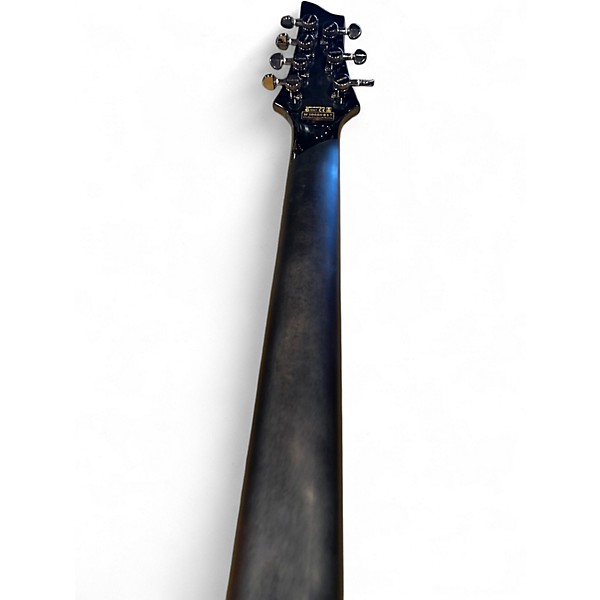 Used Schecter Guitar Research hellraiser hybrid c7 Black Solid Body Electric Guitar