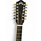 Used Guild f2512ce Natural Acoustic Electric Guitar