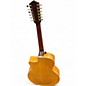 Used Guild f2512ce Natural Acoustic Electric Guitar