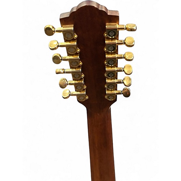 Used Guild f2512ce Natural Acoustic Electric Guitar
