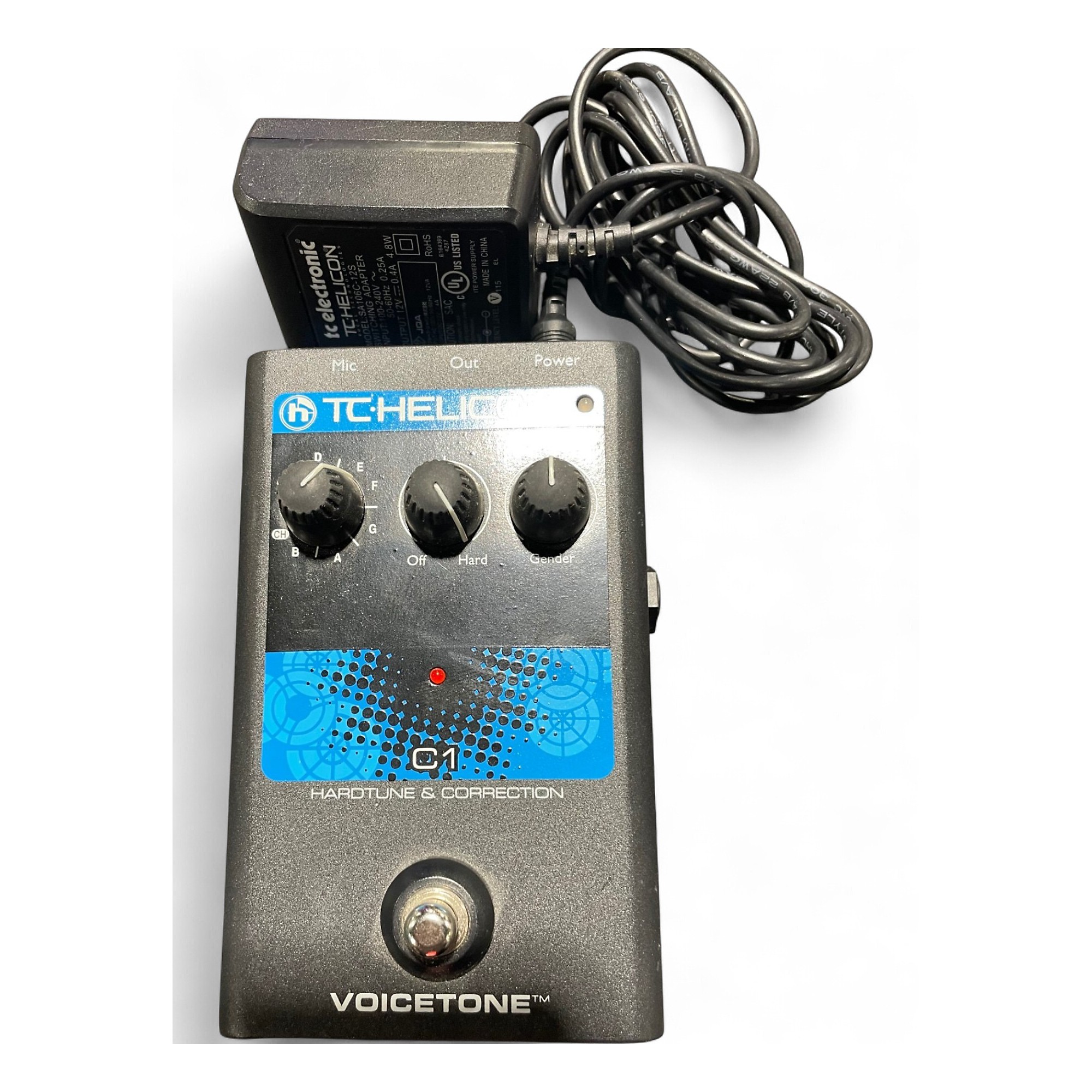 Used TC Helicon C1 Voicetone Hardtune & Correction Vocal