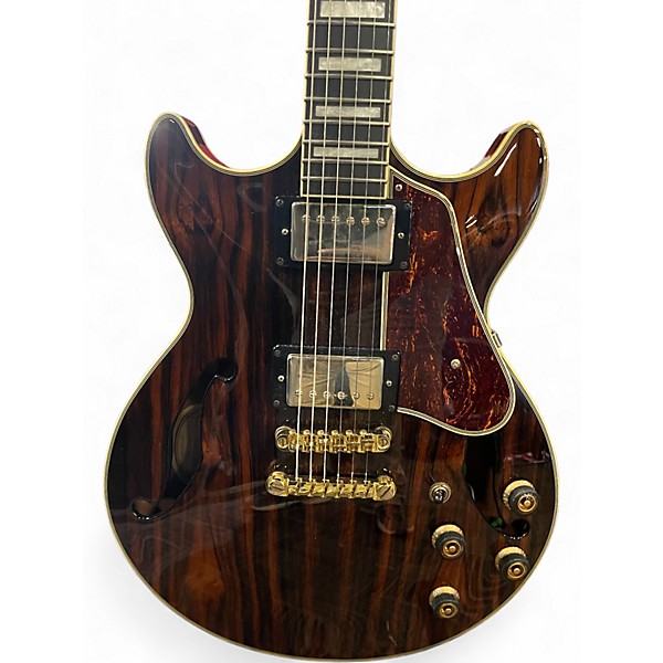 Used Ibanez AM93ME Ibanez Artcore Expressionist Macassar Ebony Hollow Body Electric Guitar