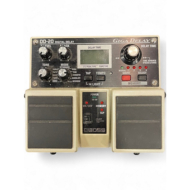 ギター BOSS DD-20 GIGA Delay Boss DD-20 Giga Delay Review - InSync