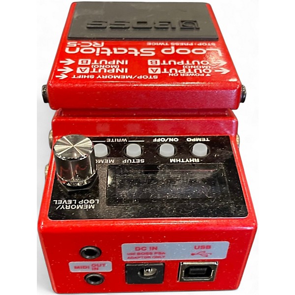Used BOSS rc5 Pedal