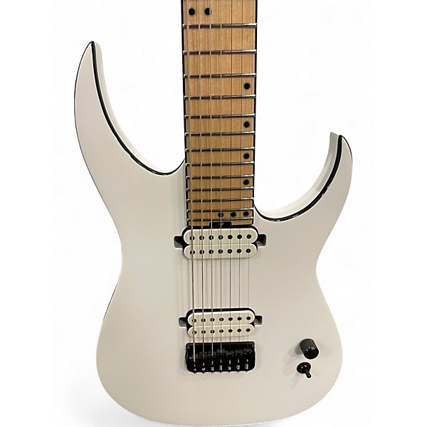 Used Schecter Guitar Research KM-7 MK-III HYBRID SNOWBLIND Solid Body Electric Guitar