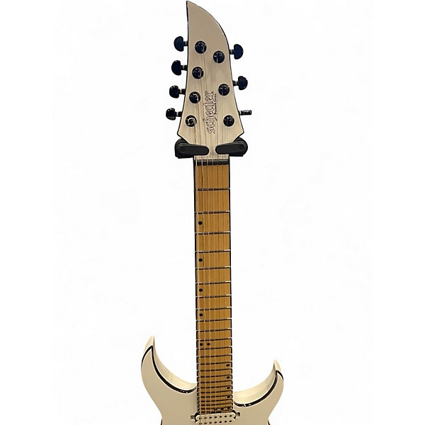 Used Schecter Guitar Research KM-7 MK-III HYBRID SNOWBLIND Solid Body Electric Guitar