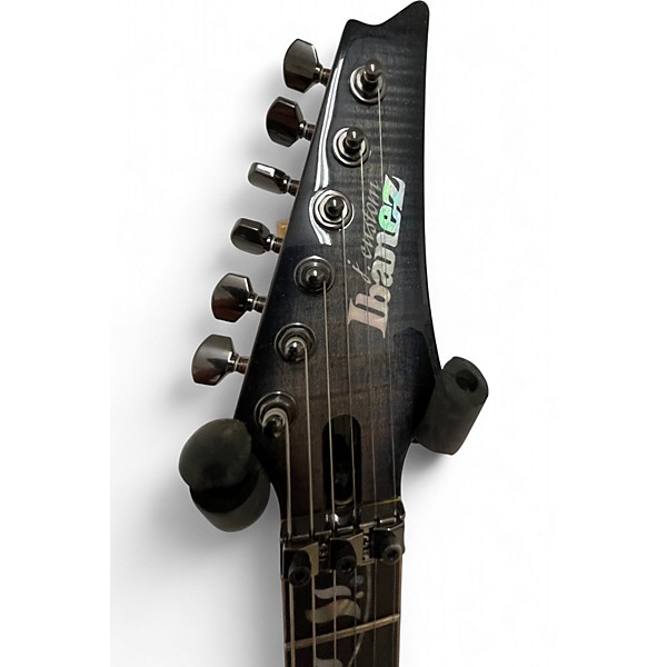 Used Ibanez RG8570Z BLACK RUTILE Solid Body Electric Guitar