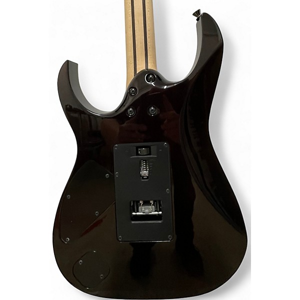 Used Ibanez RG8570Z BLACK RUTILE Solid Body Electric Guitar