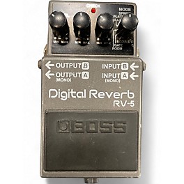 Used BOSS RV5 Digital Reverb Effect Pedal