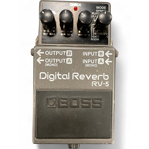 Used BOSS RV5 Digital Reverb Effect Pedal