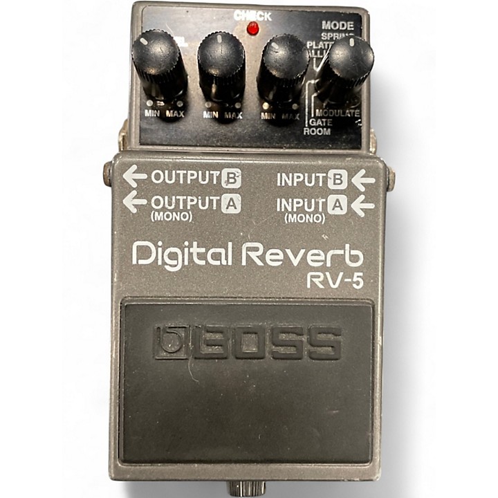 ギター BOSS Digital Reverb RV-5 Boss RV-5 Digital Reverb - What To Know & Where To Buy