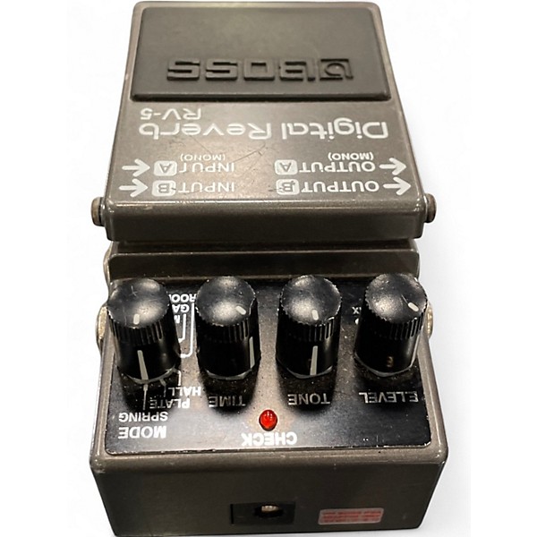 Used BOSS RV5 Digital Reverb Effect Pedal
