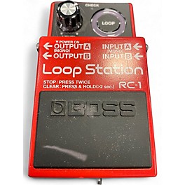 Used BOSS RC1 Loop Station Pedal