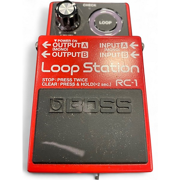Used BOSS RC1 Loop Station Pedal