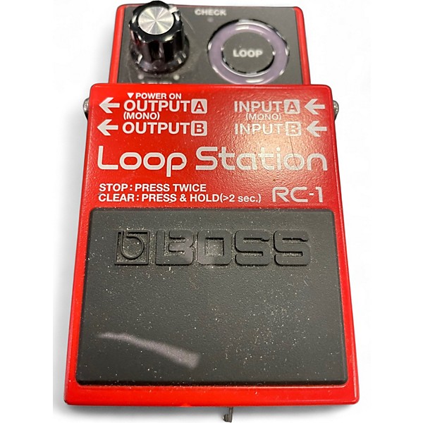 Used BOSS RC1 Loop Station Pedal