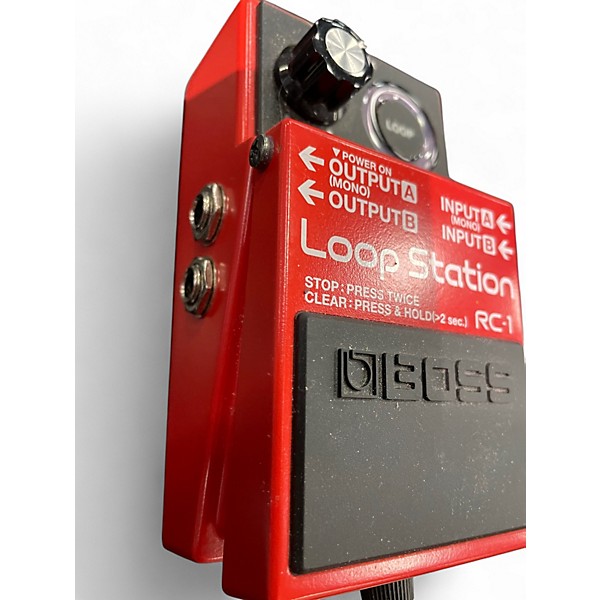 Used BOSS RC1 Loop Station Pedal