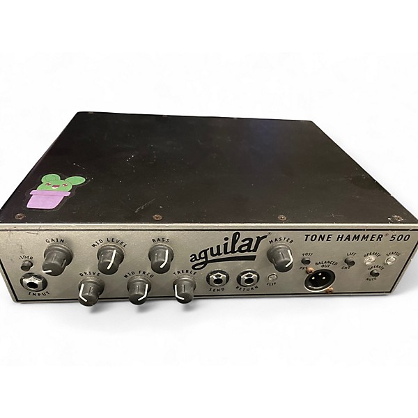 Used Aguilar Tone Hammer 500W Bass Head V1 Bass Amp Head
