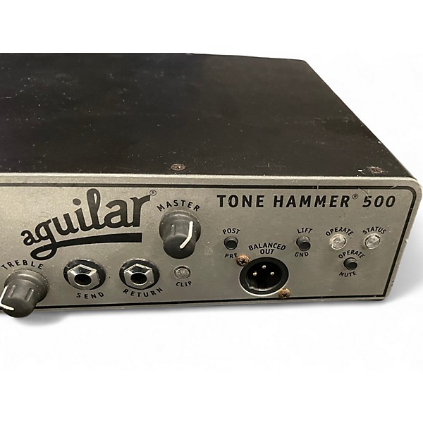 Used Aguilar Tone Hammer 500W Bass Head V1 Bass Amp Head