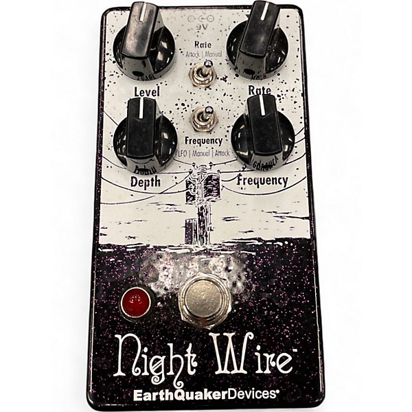 Used EarthQuaker Devices Night Wire Harmonic Tremelo Effect Pedal