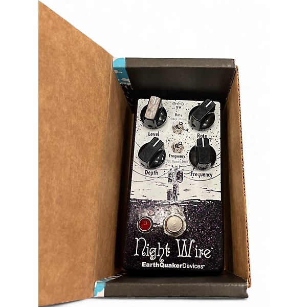 Used EarthQuaker Devices Night Wire Harmonic Tremelo Effect Pedal