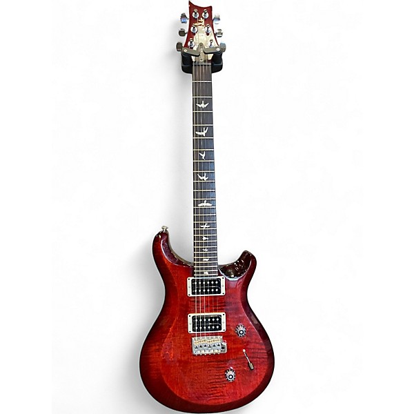 Used PRS S2 Custom 24 TRANS CHERRY Solid Body Electric Guitar