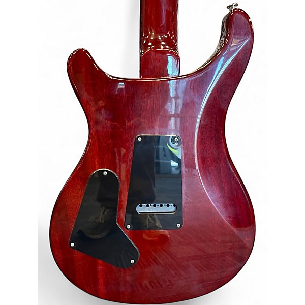 Used PRS S2 Custom 24 TRANS CHERRY Solid Body Electric Guitar