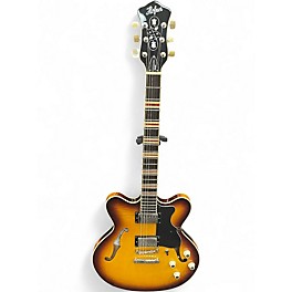 Used Hofner Verythin Standard 3 Color Sunburst Hollow Body Electric Guitar