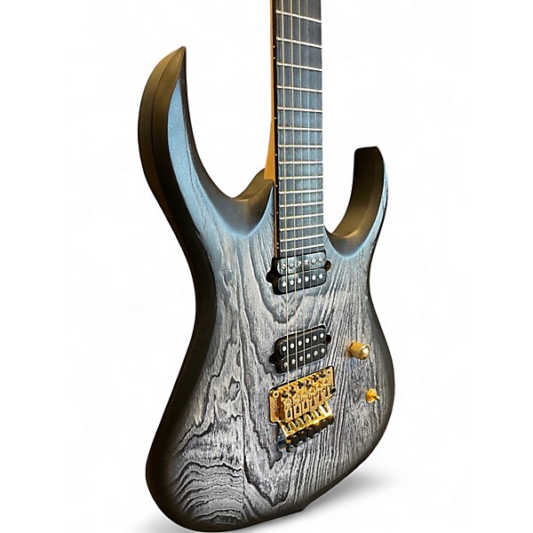 Used 2020 Siggi Bron Custom Shop ICARUS TR RAW SILVER BURST Solid Body Electric Guitar