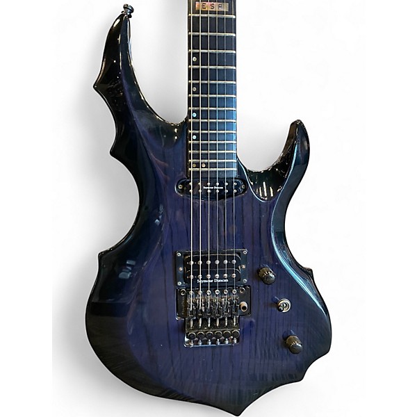 Used ESP FGT TRANS PURPLE BURST Solid Body Electric Guitar