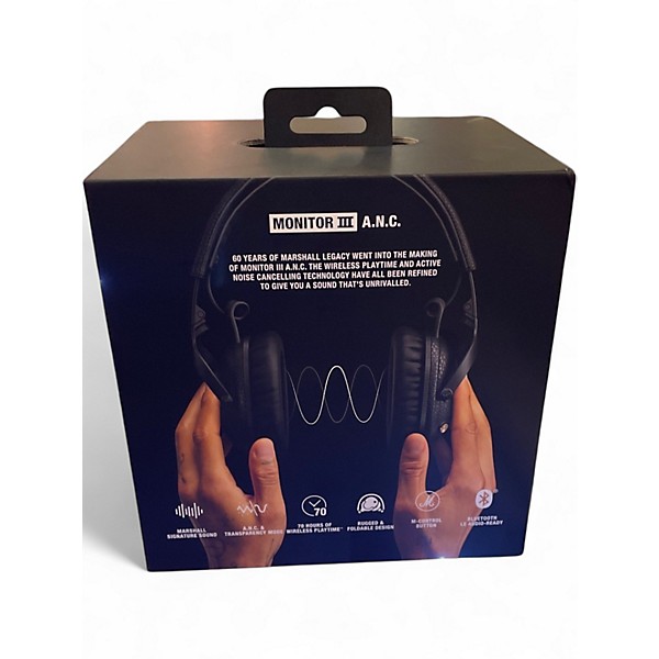 Used Marshall Monitor 3 Headphones
