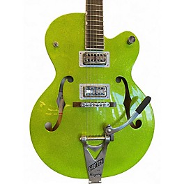 Used Gretsch Guitars G6120SH Brian Setzer Signature Hot Rod LIME GOLD Hollow Body Electric Guitar