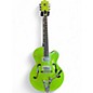 Used Gretsch Guitars G6120SH Brian Setzer Signature Hot Rod LIME GOLD Hollow Body Electric Guitar