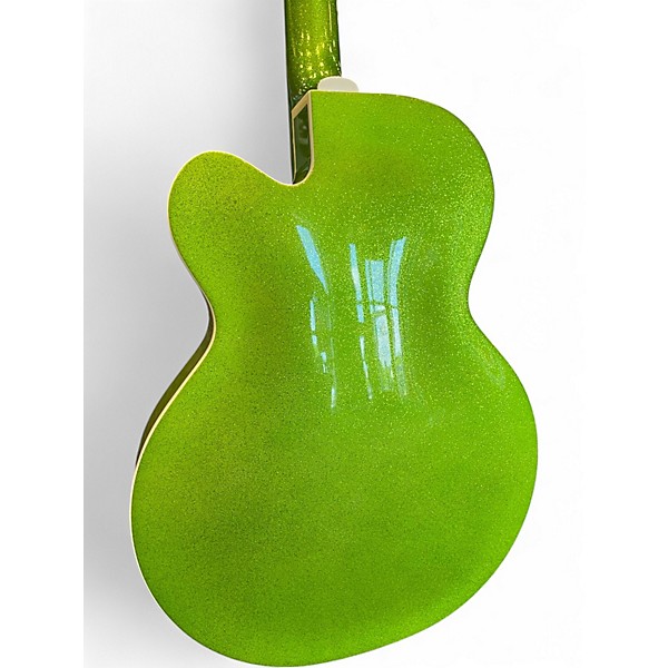 Used Gretsch Guitars G6120SH Brian Setzer Signature Hot Rod LIME GOLD Hollow Body Electric Guitar