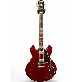 Used 2024 Gibson Murphy Lab Ultra Light Aged 1961 ES335 Reissue 60s Cherry Hollow Body Electric Guitar