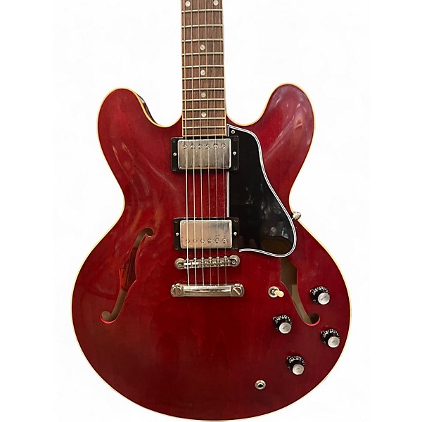 Used 2024 Gibson Murphy Lab Ultra Light Aged 1961 ES335 Reissue 60s Cherry Hollow Body Electric Guitar