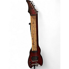 Used Shannon Guitars Lap Steel Guitar Left Handed Red Lap Steel