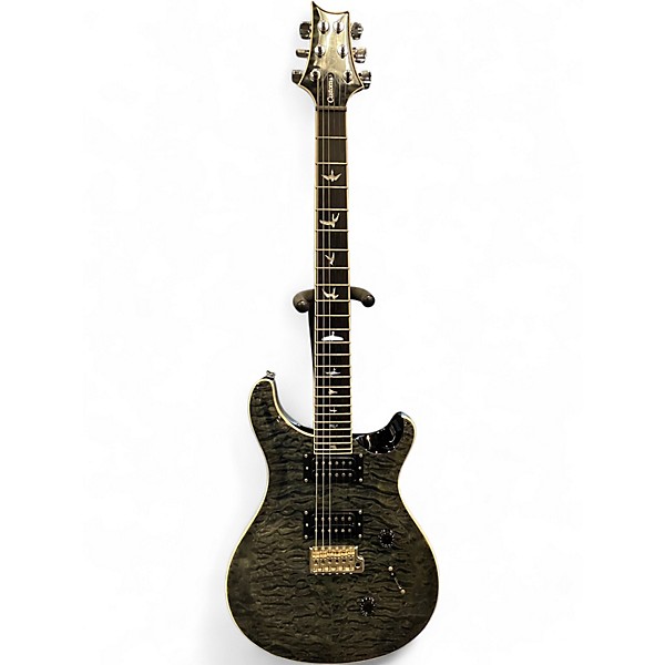 Used PRS SE Custom 24 QUILTED GREY Solid Body Electric