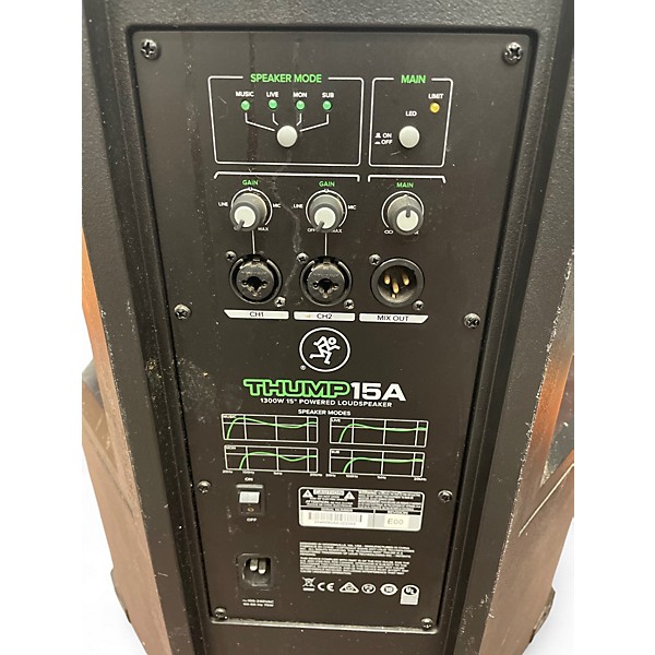 Used Mackie Thump 15A Powered Speaker